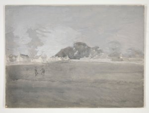 Paysage non identifié - Edwin Austin Abbey