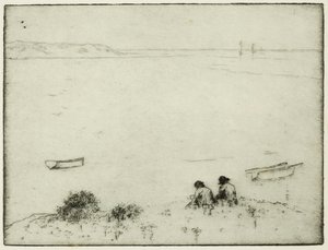 Esquisse au bord de la mer