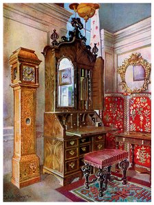 Un groupe de meubles du début du XVIIIe siècle, 1910