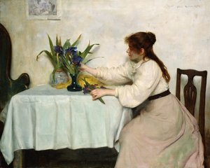Arrangement des iris - Edwin Harris