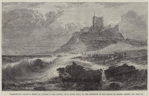 Château de Bamborough, un Signal de Détresse au Large