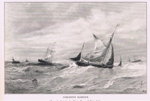 Port de Gorleston, du Magazine of Art 1893, Cassell and Company - Edwin Hayes