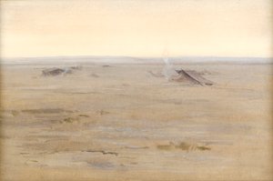 Camp dans le désert, 1914 - Edwin John Alexander