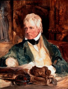 Portrait de Walter Scott (1771-1832), écrivain écossais - Edwin Landseer