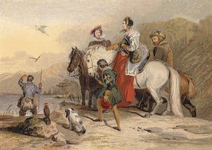 La partie de fauconnerie