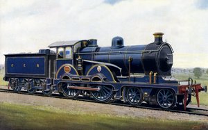 Parmi les Broads : Une locomotive à huit roues pour le Great Eastern Railway