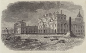 État de la Tamise à Greenwich pendant la marée haute de jeudi