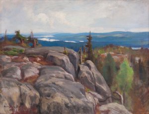 Paysage Maisema Kolilta, 1929