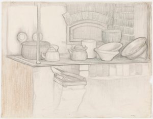 Poêle dans la maison Wasenius II