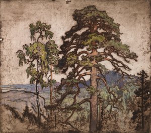 Vue depuis Koli - Eero Järnefelt