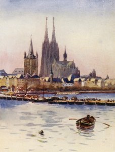 Le Rhin : En quittant Cologne