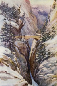 Le Rhin : La gorge de la Via Mala