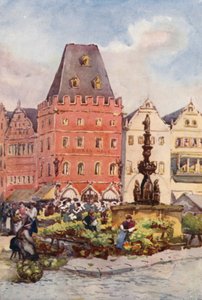 Le Rhin : La maison rouge, Trèves