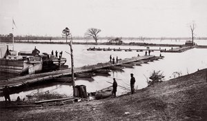Pont de bateaux, 1861-65