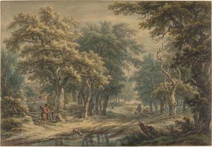 À Donderen, dans les bois de Drenthe
