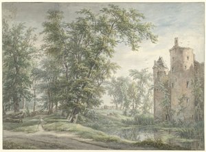 Ruine de la maison De Haer - Egbert van Drielst