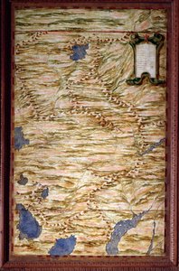 Carte du Pérou - Egnazio Danti