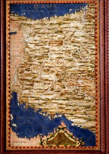 Perse (Iran) Carte réalisée par Egnazio Danti vers 1567