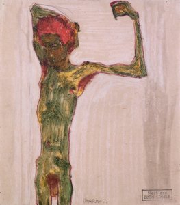 Anarchiste, vers 1909-10 - Egon Schiele