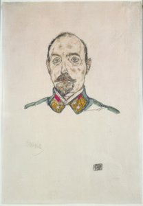 Officier autrichien - Egon Schiele
