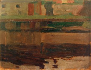 Maisons au bord de la rivière I