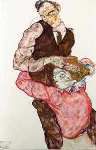 Amants - Egon Schiele