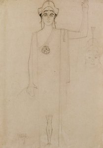 Pallas Athéna - Egon Schiele