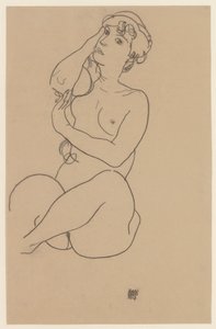 Nu allongé, 1917