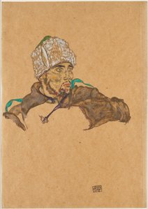 Prisonnier de guerre russe, 1915 - Egon Schiele