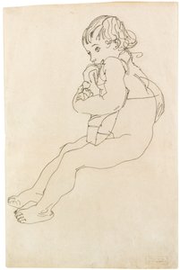Enfant assis, 1916