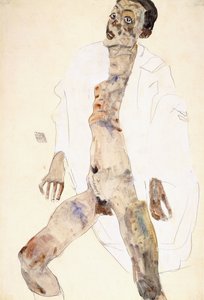Homme debout - Egon Schiele
