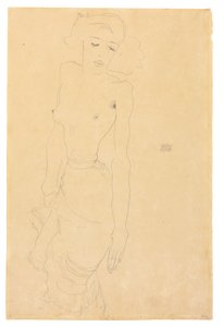 Femme debout, 1911 - Egon Schiele