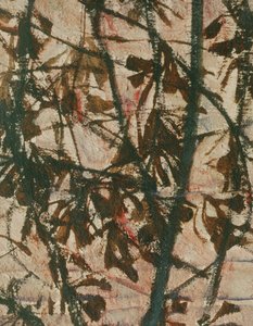 Versinkende Sonne (oil on canvas) - Egon Schiele