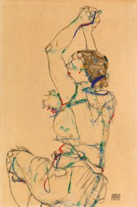 Femme aux bras levés, 1914