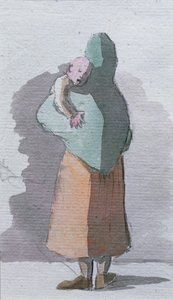 Mère et enfant - Egron Sellif Lundgren