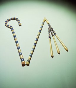 Le Sceptre et le Fléau, de la Tombe de Toutankhamon, Nouvel Empire