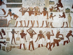 Potiers et ouvriers (détail)
