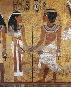 Toutankhamon et sa reine, Tombe de Toutankhamon, Louxor, Égypte - Egyptian 18th Dynasty