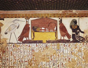 Égypte, Louxor, Thèbes antique, Vallée des Reines, Tombe de Nefertari