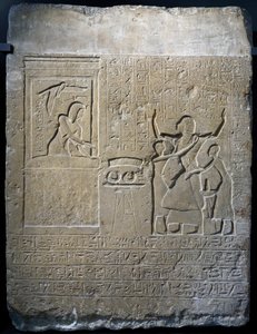 Hormin, chef du harem du roi, récompensé par des colliers d