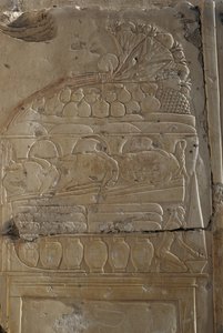 Relief, Temple de Ramsès II, Abydos, Égypte, civilisation égyptienne, Nouvel Empire, Dynastie XIX - Egyptian 19th Dynasty
