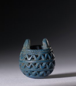 Modèle de panier comme amulette, vers 1069-945 av. J.-C. - Egyptian 21st Dynasty