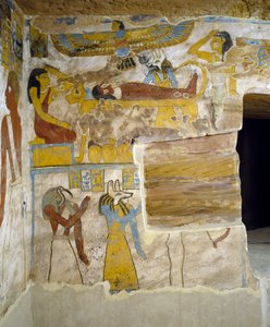 Murales de la chambre funéraire de la tombe de Pa Nentwy