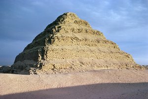 Pyramide à degrés du roi Djoser (vers 2667-2648 av. J.-C.) Ancien Empire