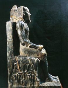 Statue du Pharaon Khafre, Dynastie IV, Égypte