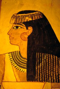 Égypte ancienne, peinture murale, tombe de Sennufer, tombe des nobles, Thèbes - Egyptian Egyptian