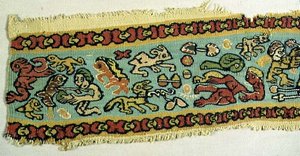 Textile polychrome, égyptien, période copte 4e-12e siècle - Egyptian Egyptian
