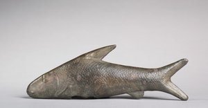 Poisson Lepidotus, période gréco-romaine, 305-30 av. J.-C. - Egyptian Ptolemaic Period