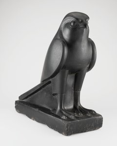 Statue du dieu Horus en faucon, période ptolémaïque