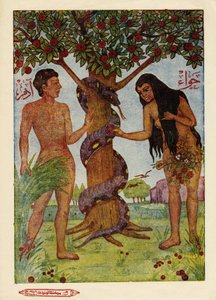 Adam et Ève dans le jardin d